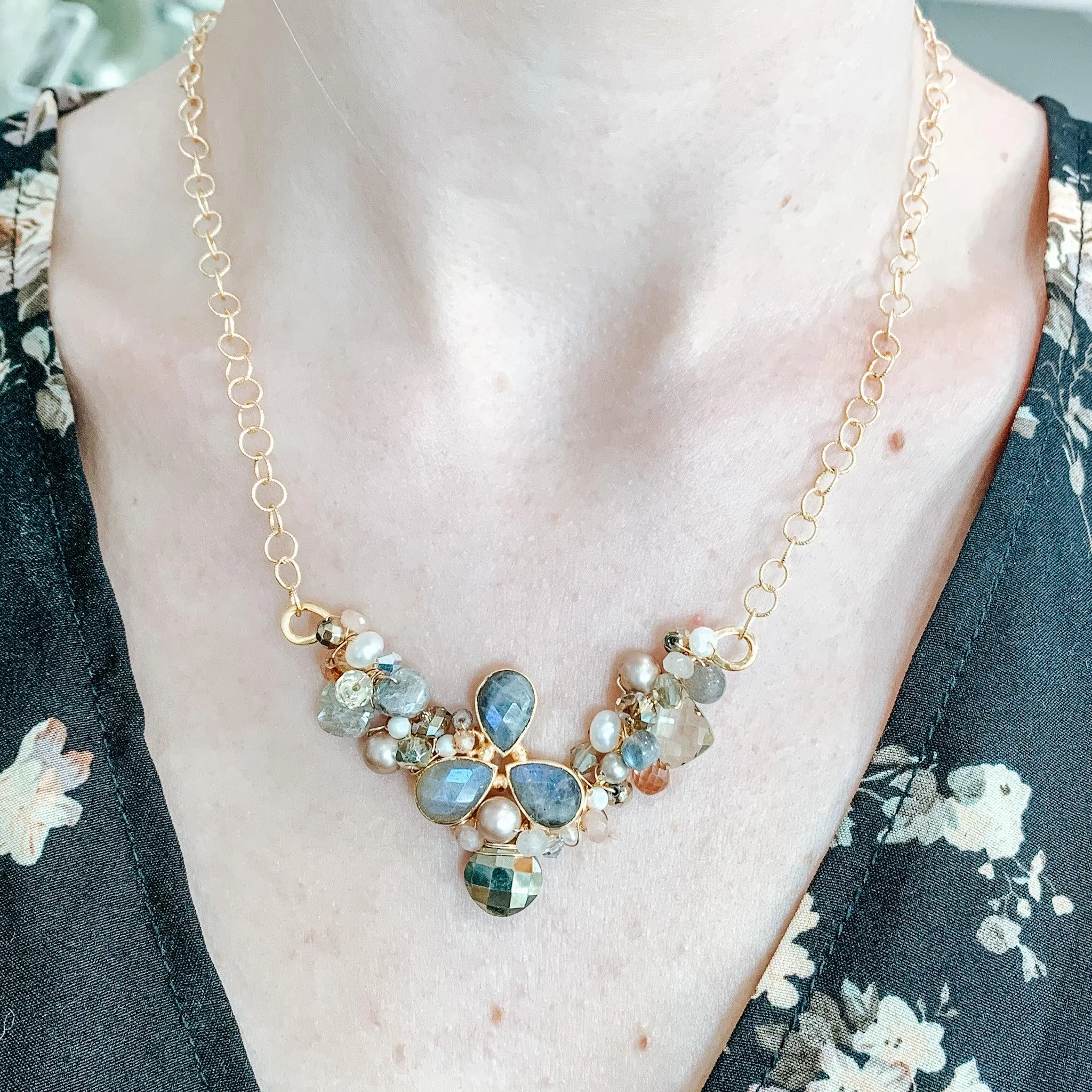 Ray Branch Necklace