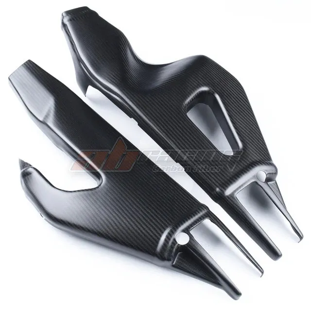 Rear Swingarm Frame Guard Cowling Fairing For Aprilia RSV4 2022 2023 Full Carbon Fiber 100%