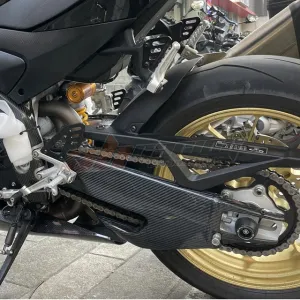 Rear Swingarm Frame Guard Cowling Fairing For Aprilia RSV4 2022 2023 Full Carbon Fiber 100%