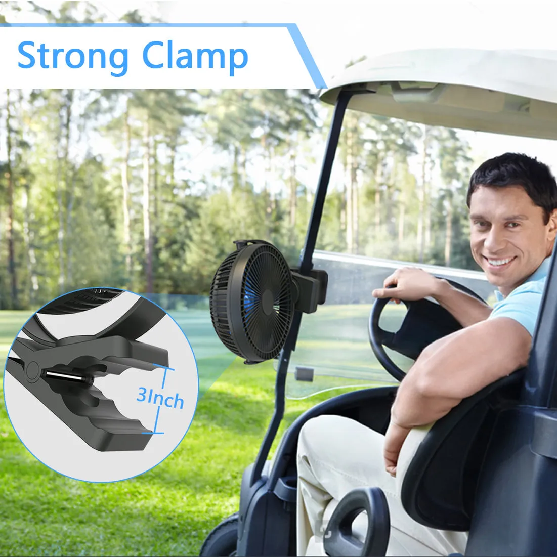 Rechargeable Portable Fan