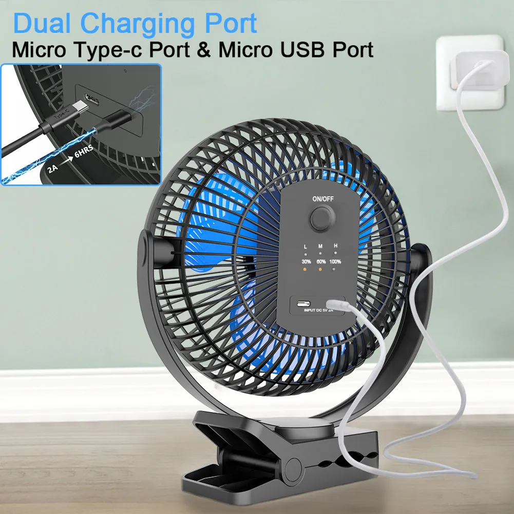 Rechargeable Portable Fan