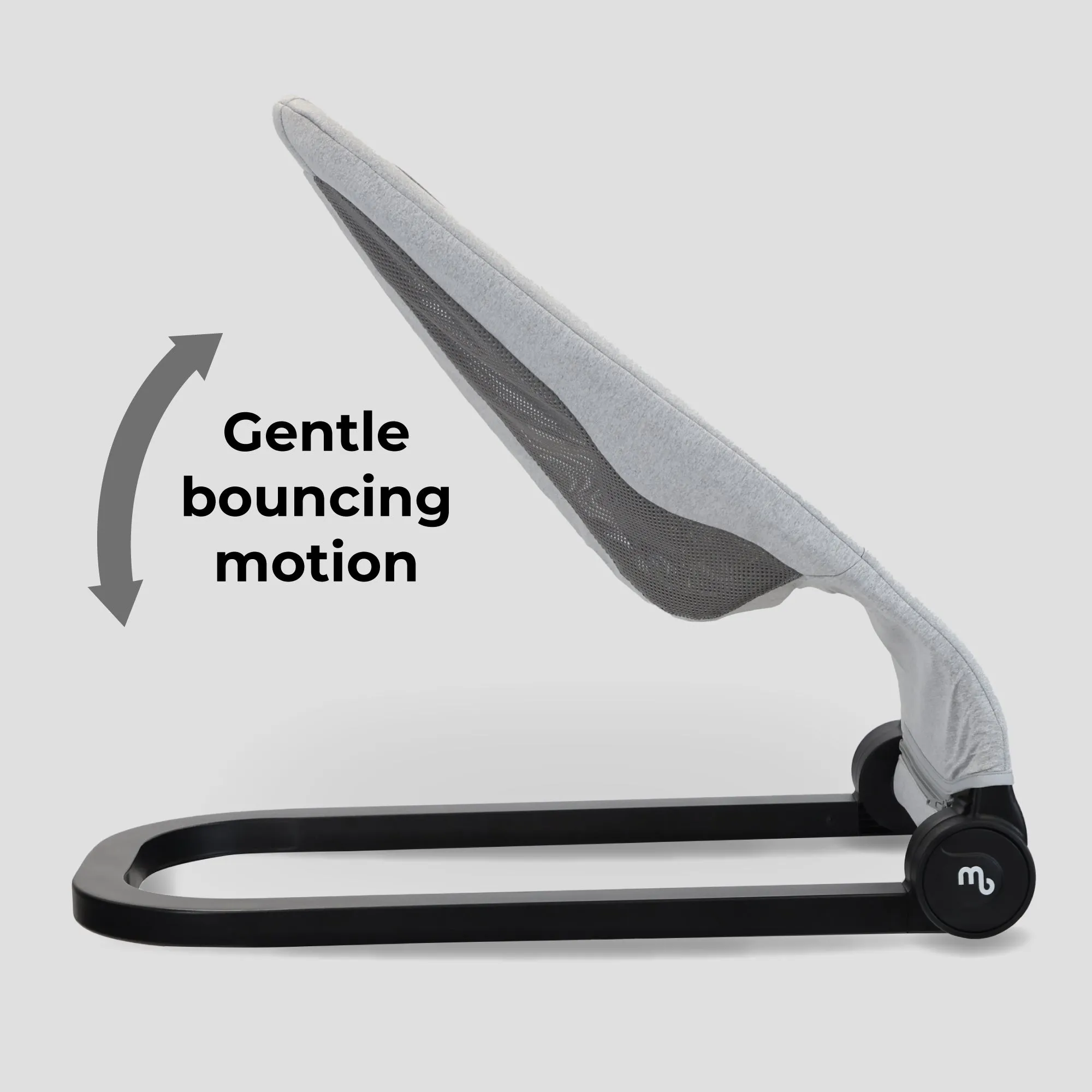 Reclining Baby Bouncer - Grey