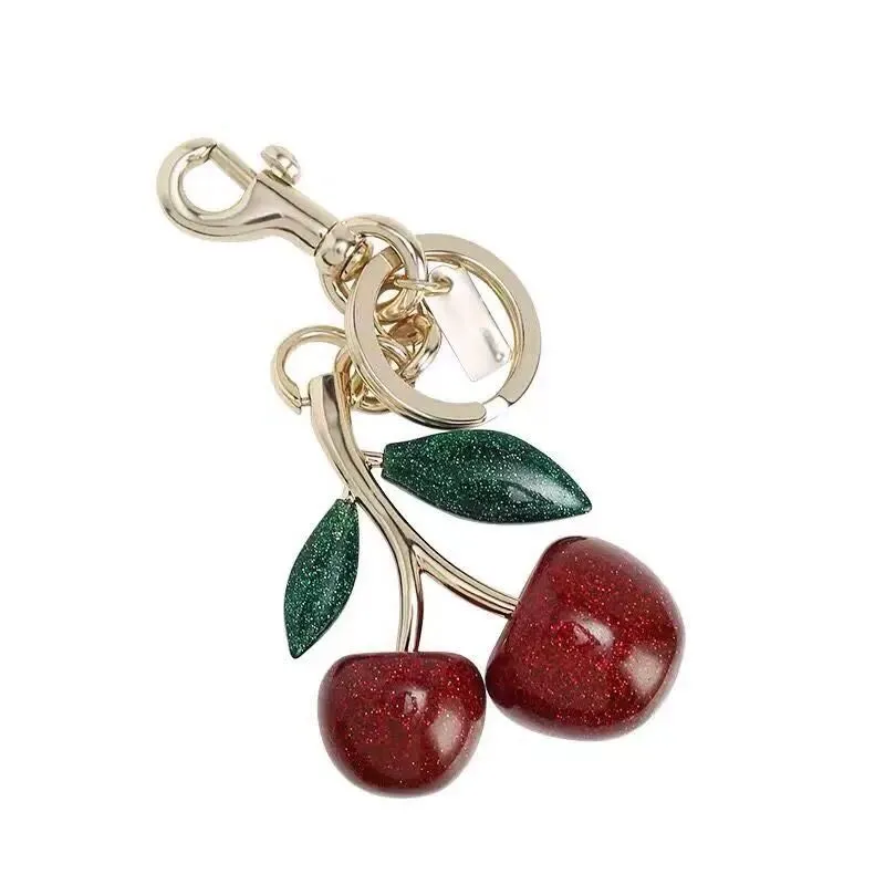 Red Cherry Bag Charm