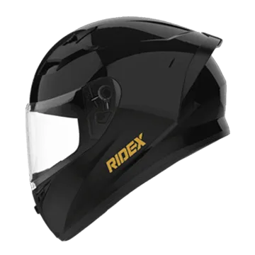 RIDEX  POLARIS  Midnight Black Glossy Helmet