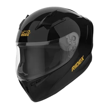 RIDEX  POLARIS  Midnight Black Glossy Helmet