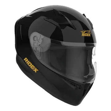 RIDEX  POLARIS  Midnight Black Glossy Helmet