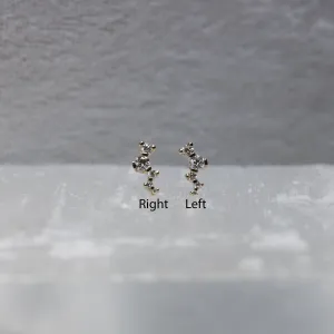 Ripple with Diamonds 18g/16g Threaded End