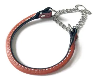 Rolled Leather Martingale Collars