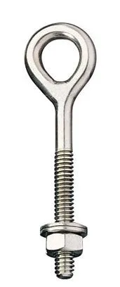 RONSTAN WELDED EYE BOLT - Welded Eye 3/8" thread x 3" long stud