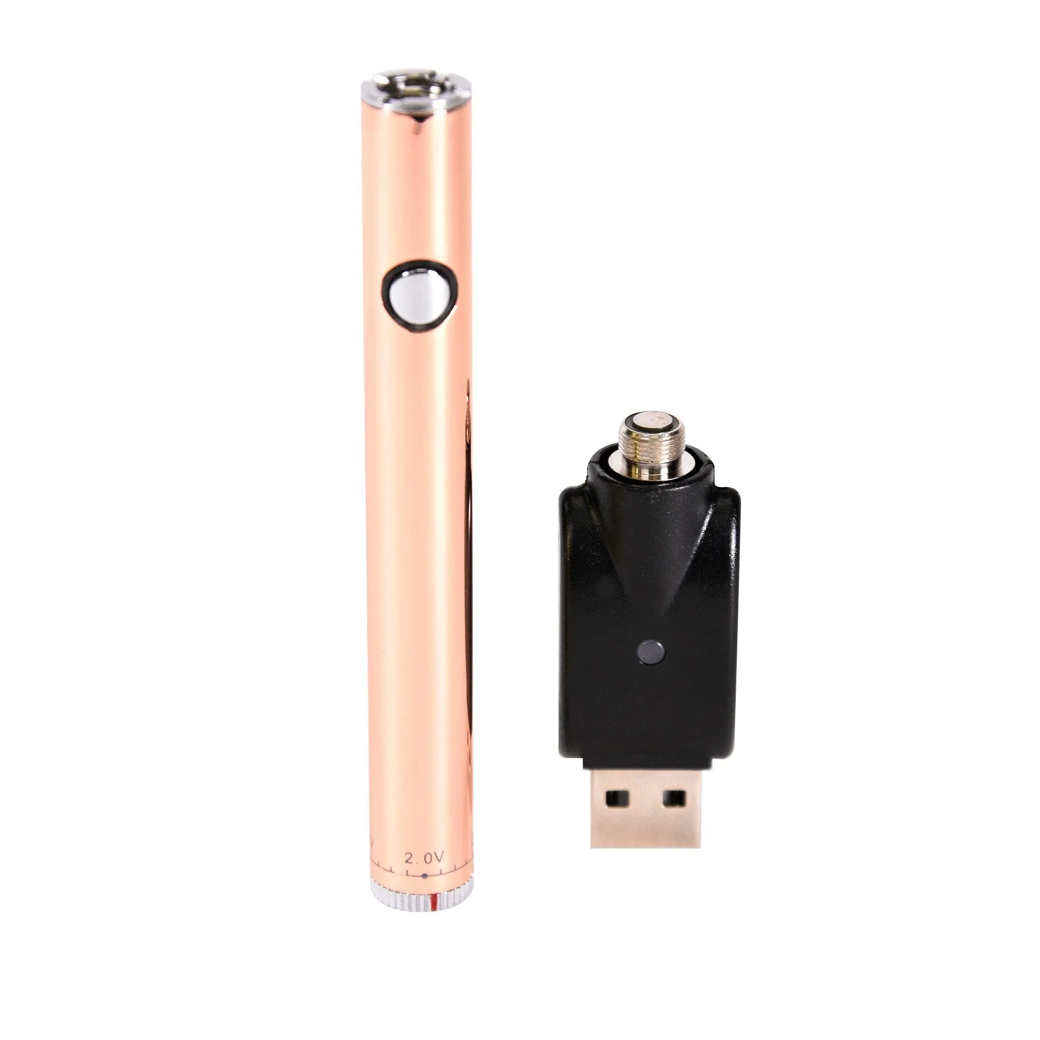 Rose Gold 510 Thread Battery Gold Variable Twist