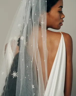 RTS ASTRA STAR BEADED VEIL