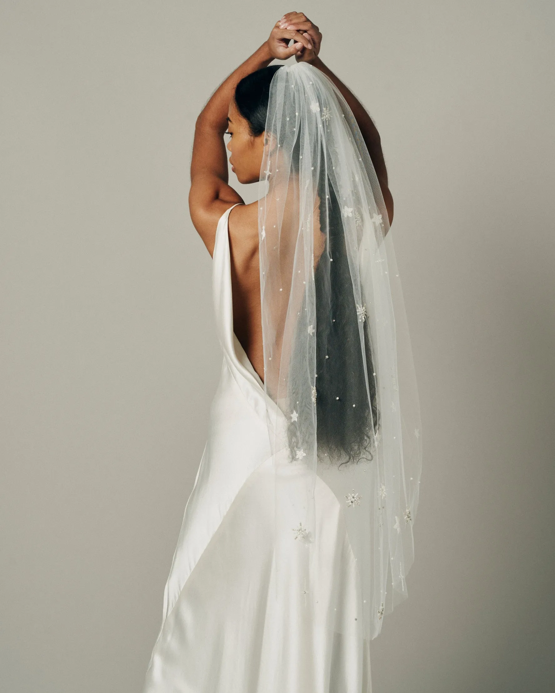RTS ASTRA STAR BEADED VEIL