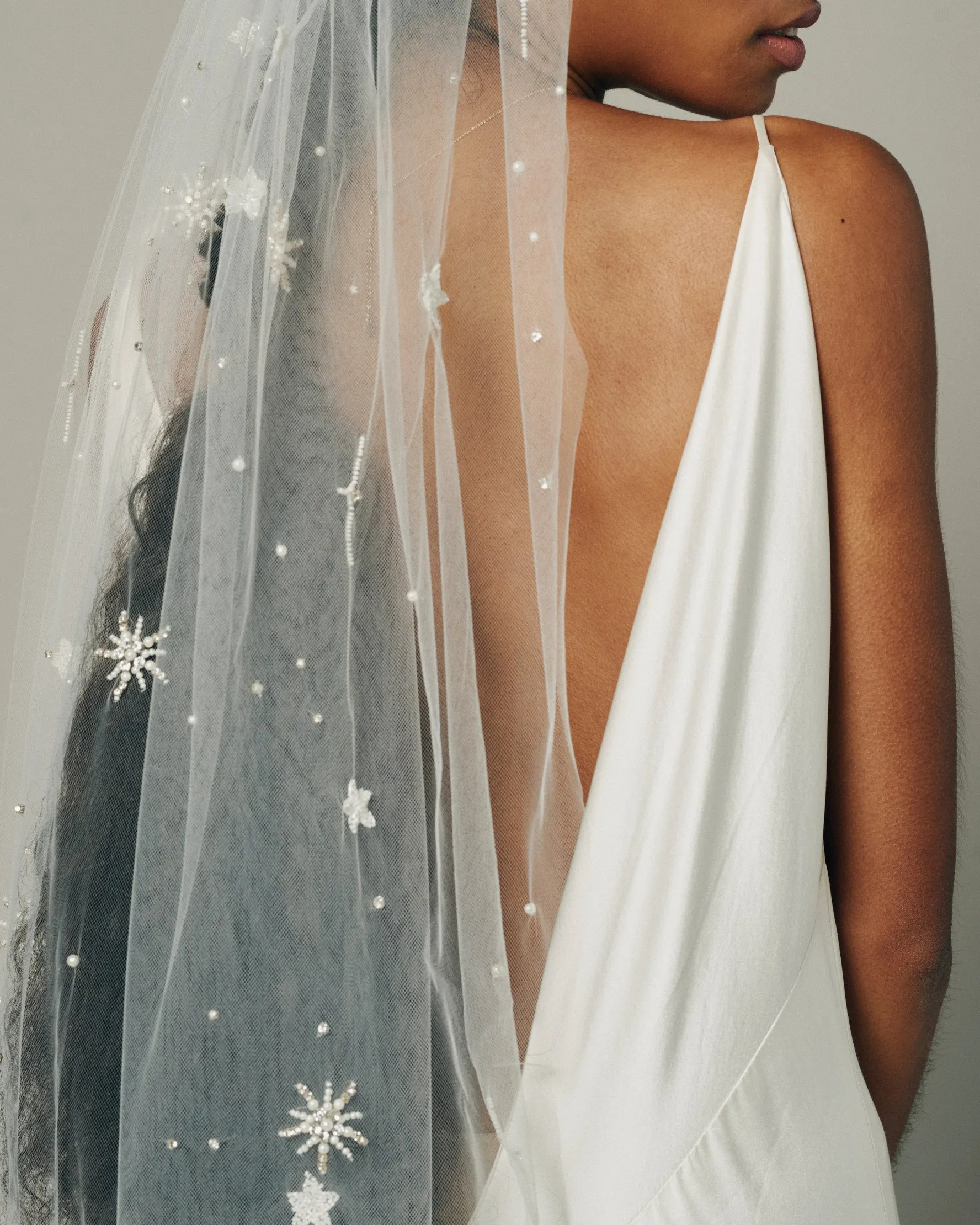 RTS ASTRA STAR BEADED VEIL
