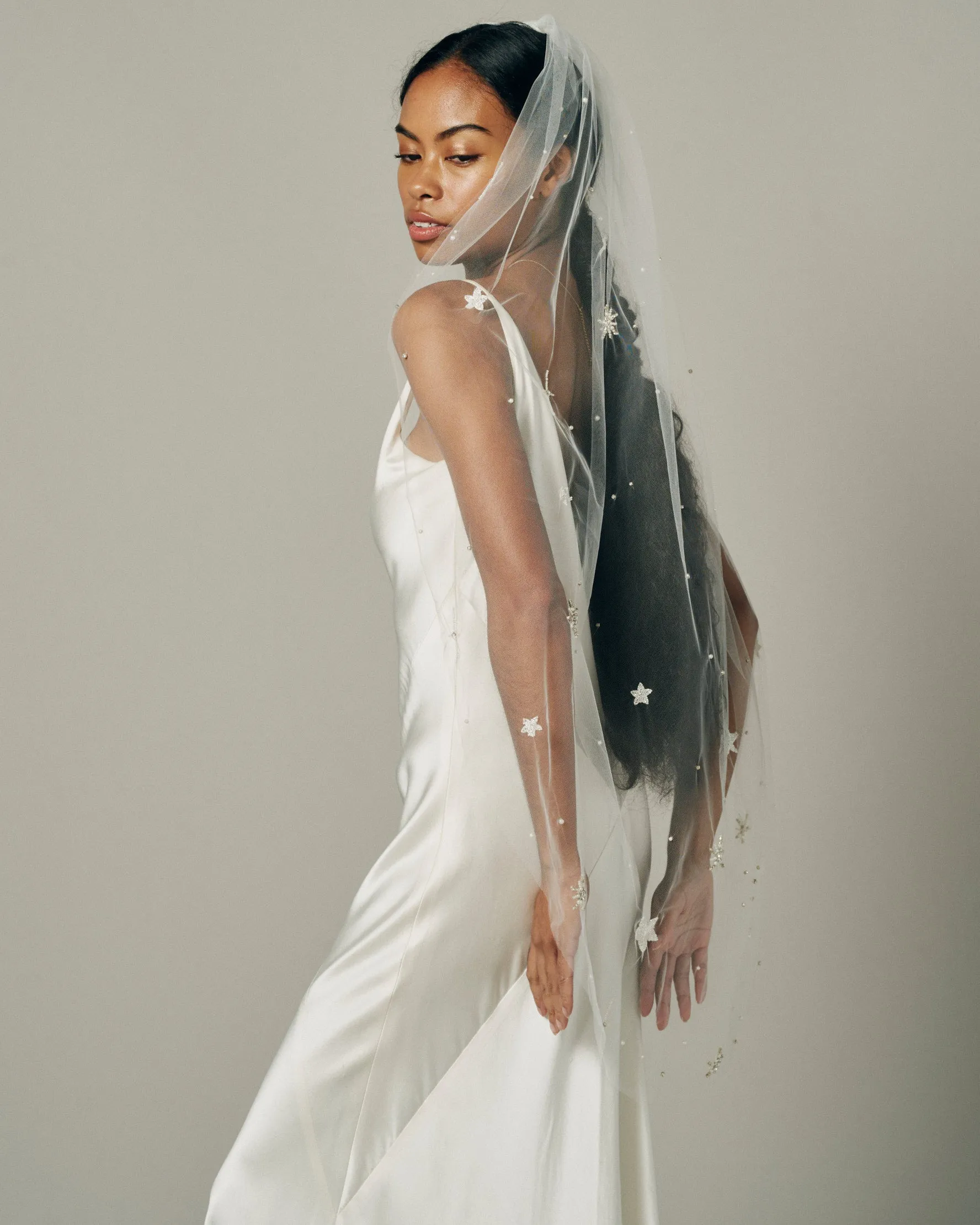 RTS ASTRA STAR BEADED VEIL