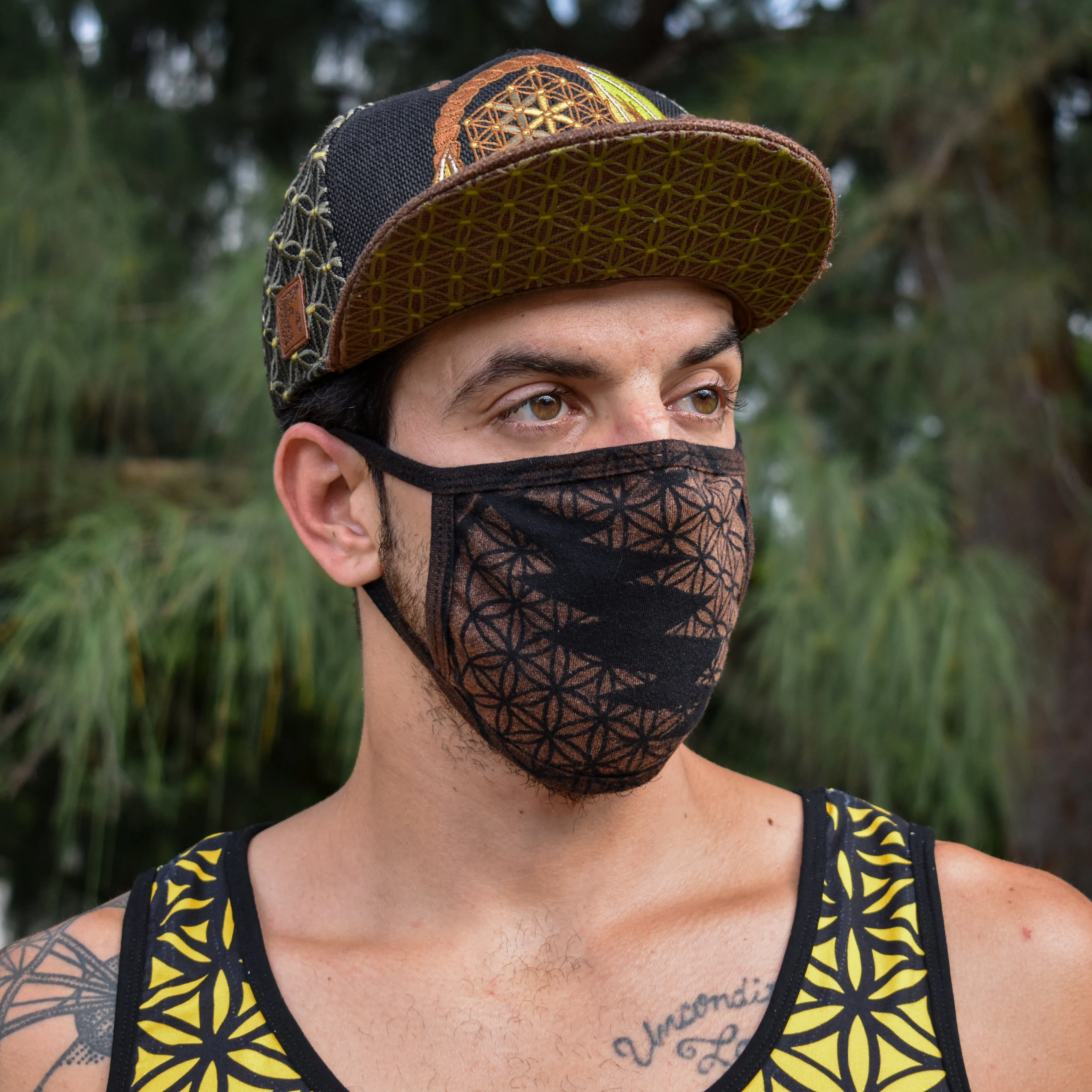 Sacred Bolt Face Mask