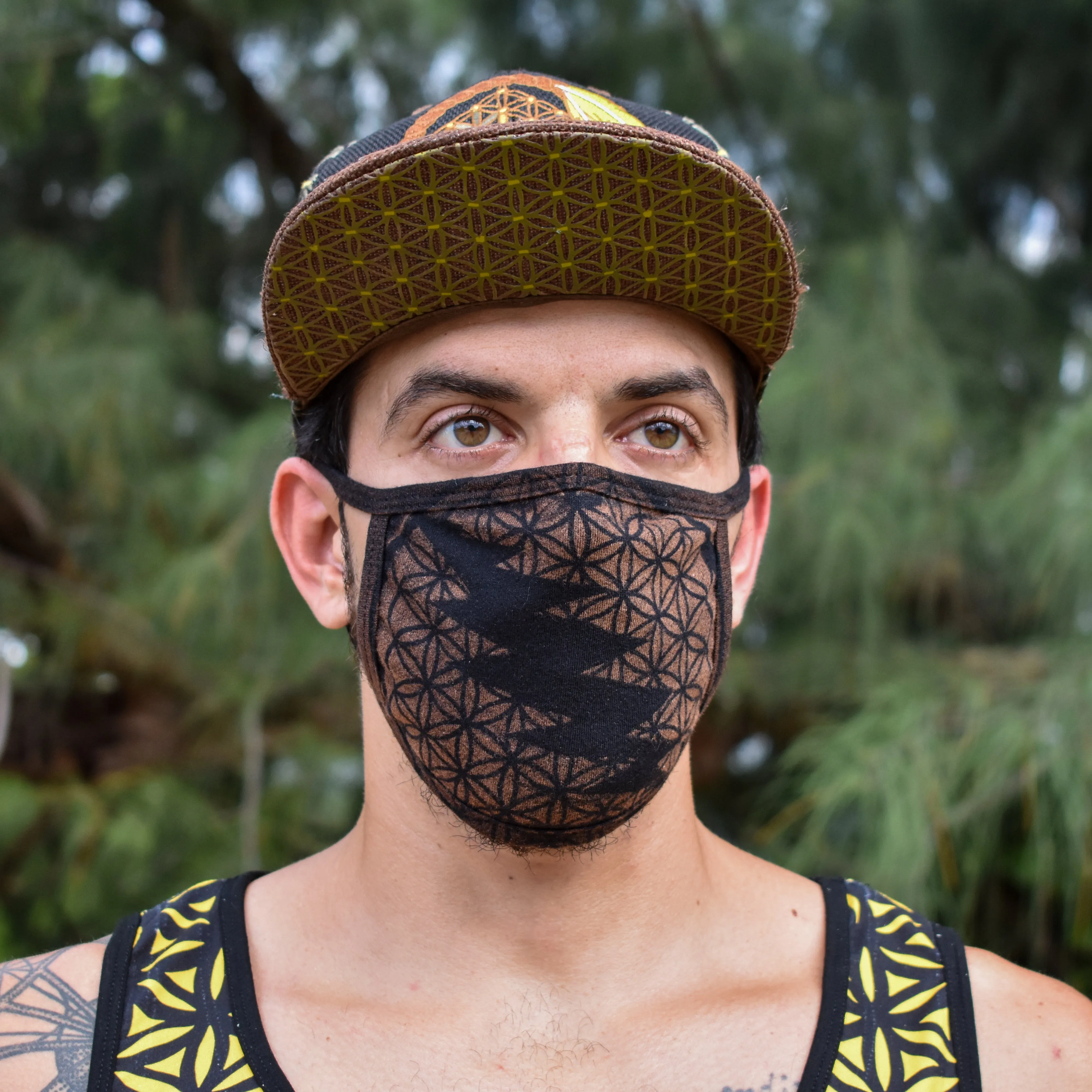 Sacred Bolt Face Mask