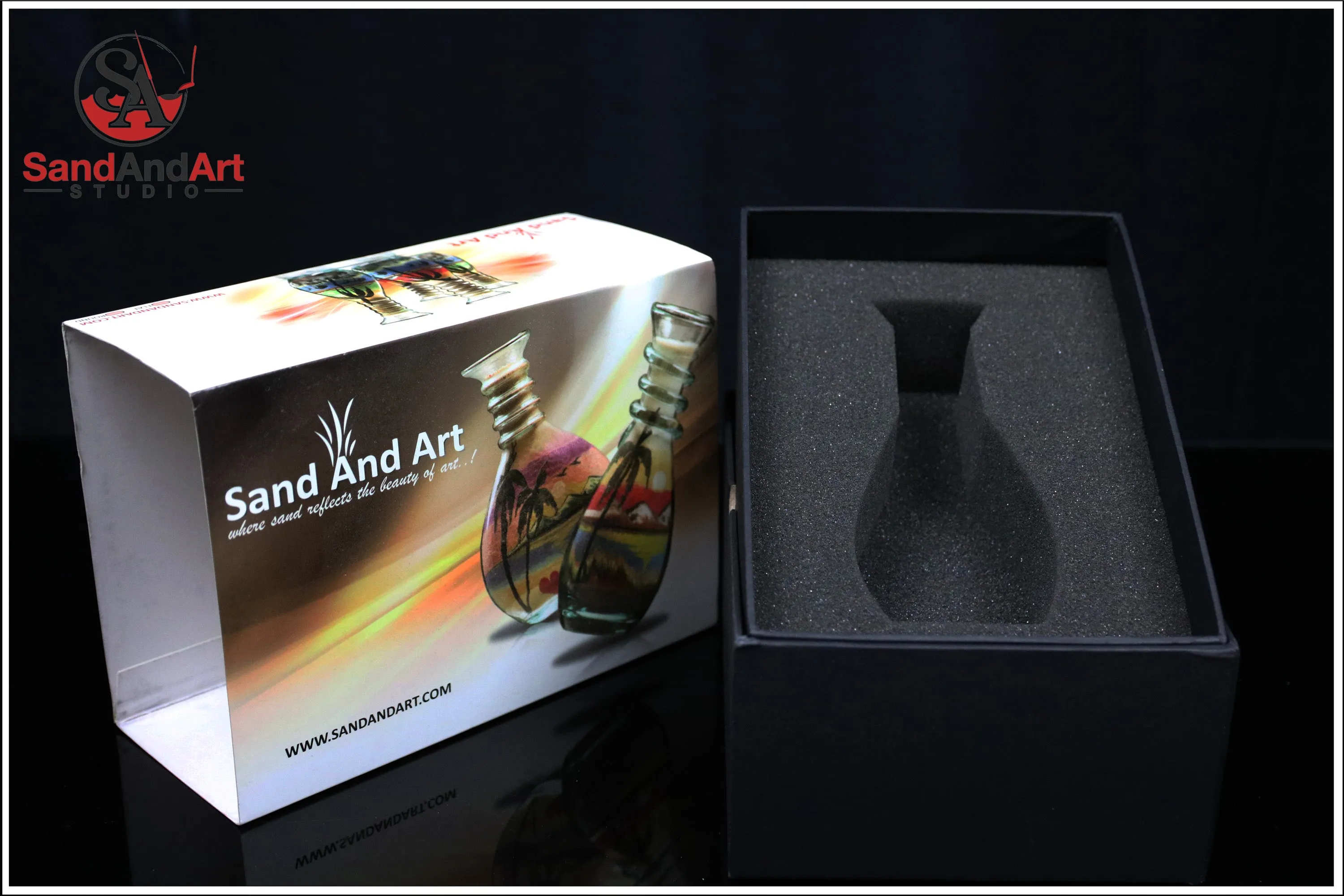 Sand Art Bottle Gift Eiffel Tower