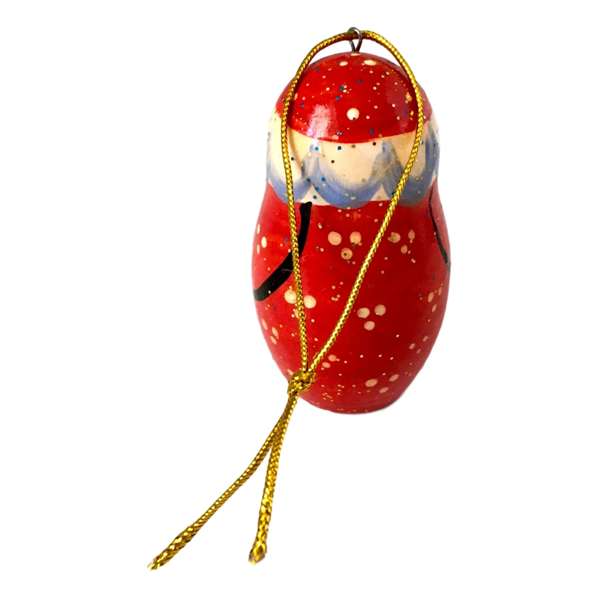 Santa Handcrafted Russian Christmas Ornament