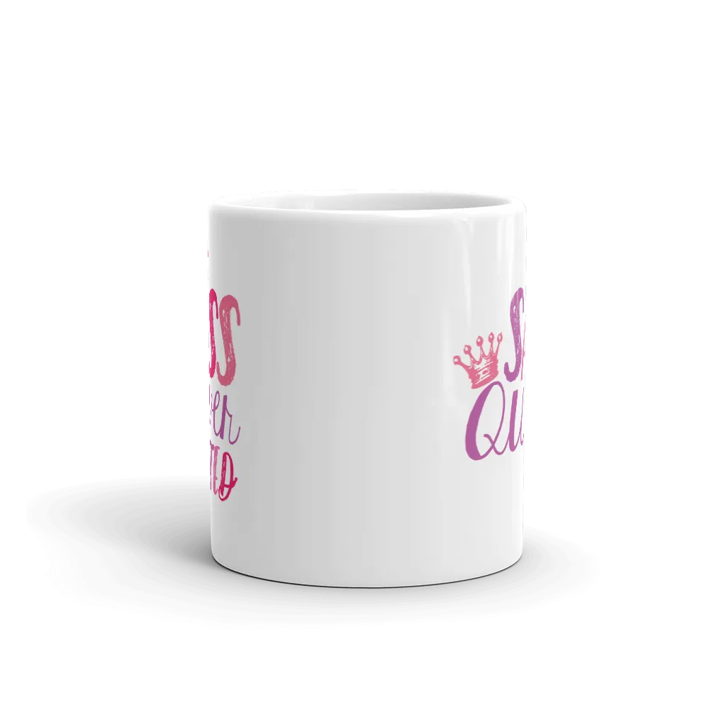 Sass is Never Wasted / Sass Queen (1 Mug with 2 Different Sides)