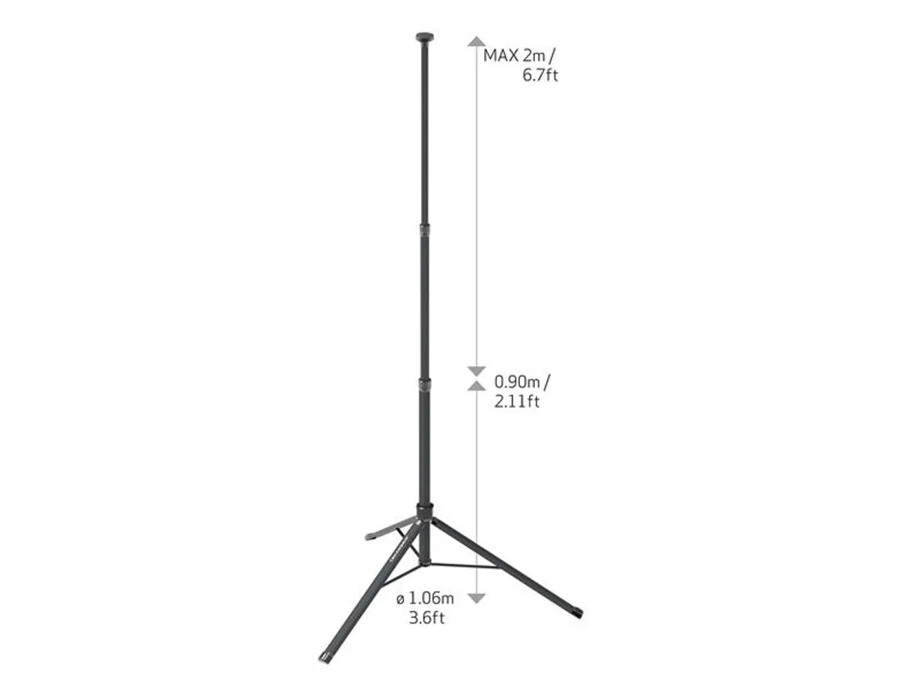 Scangrip Tower 5 Connect Floodlight With Milwaukee Connect 18V Bare Unit