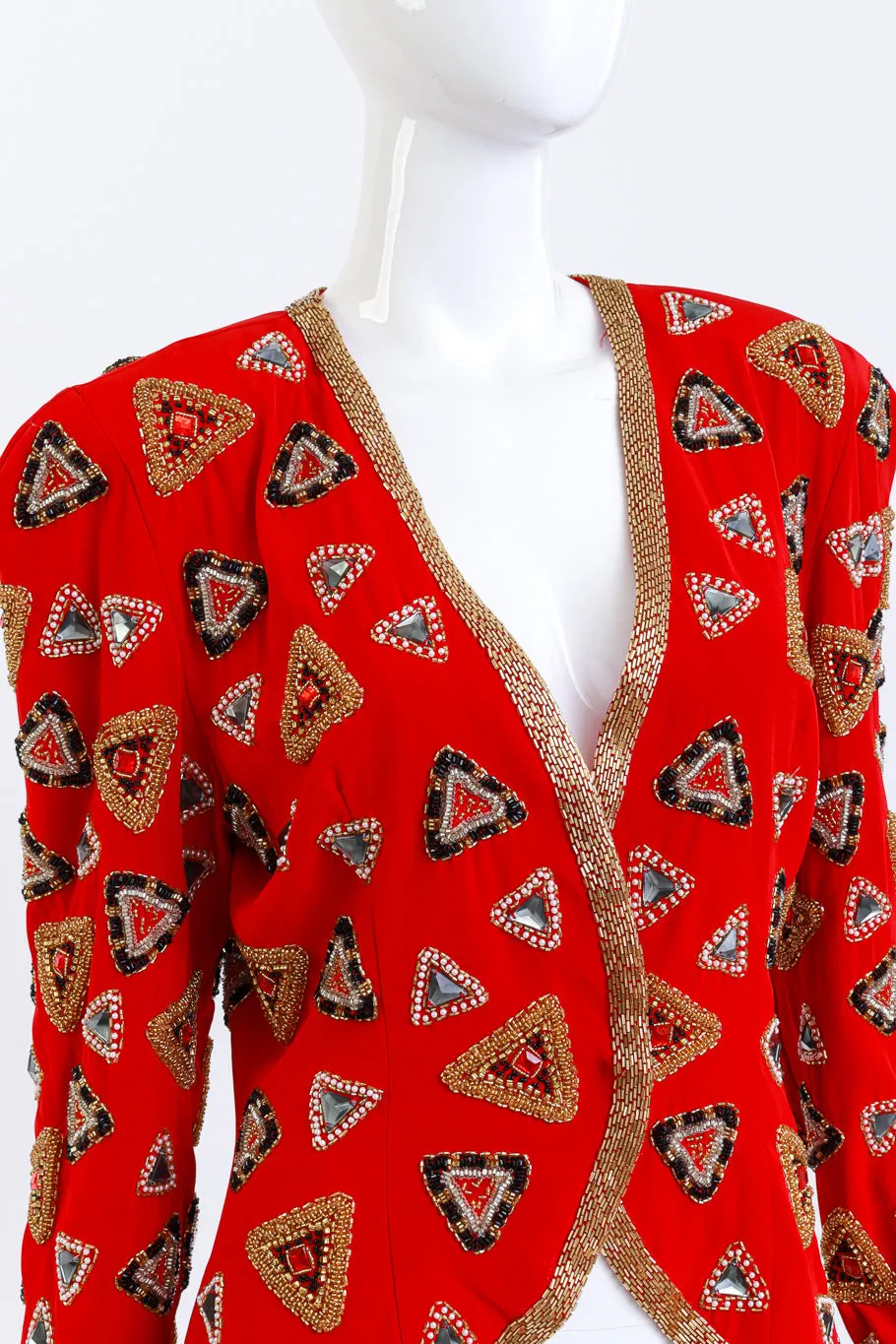 Scarlet Embellished Jacket