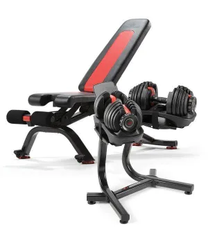 SelectTech 552 Dumbbell   Bench Bundle
