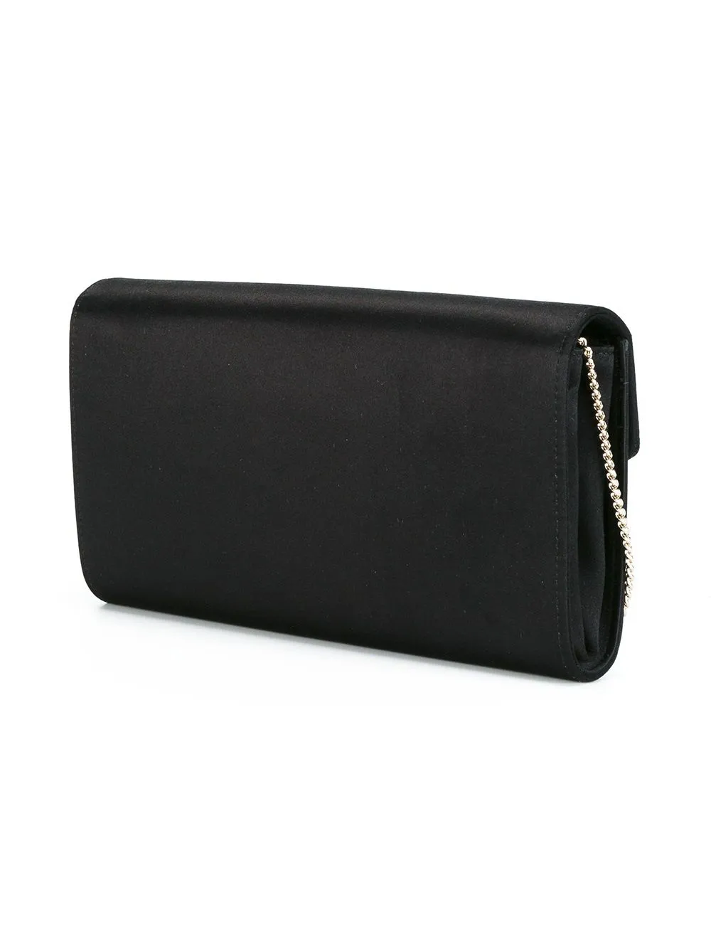 Sexy choc satin clutch