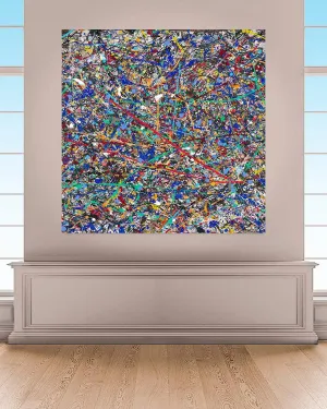 Shooting Star  (Embellished-Hand Signed by the Artist)