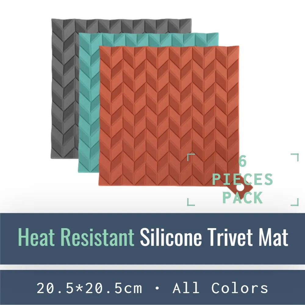 Silicone Trivet and Pot Holder – Heat-Resistant, Durable and Flexible