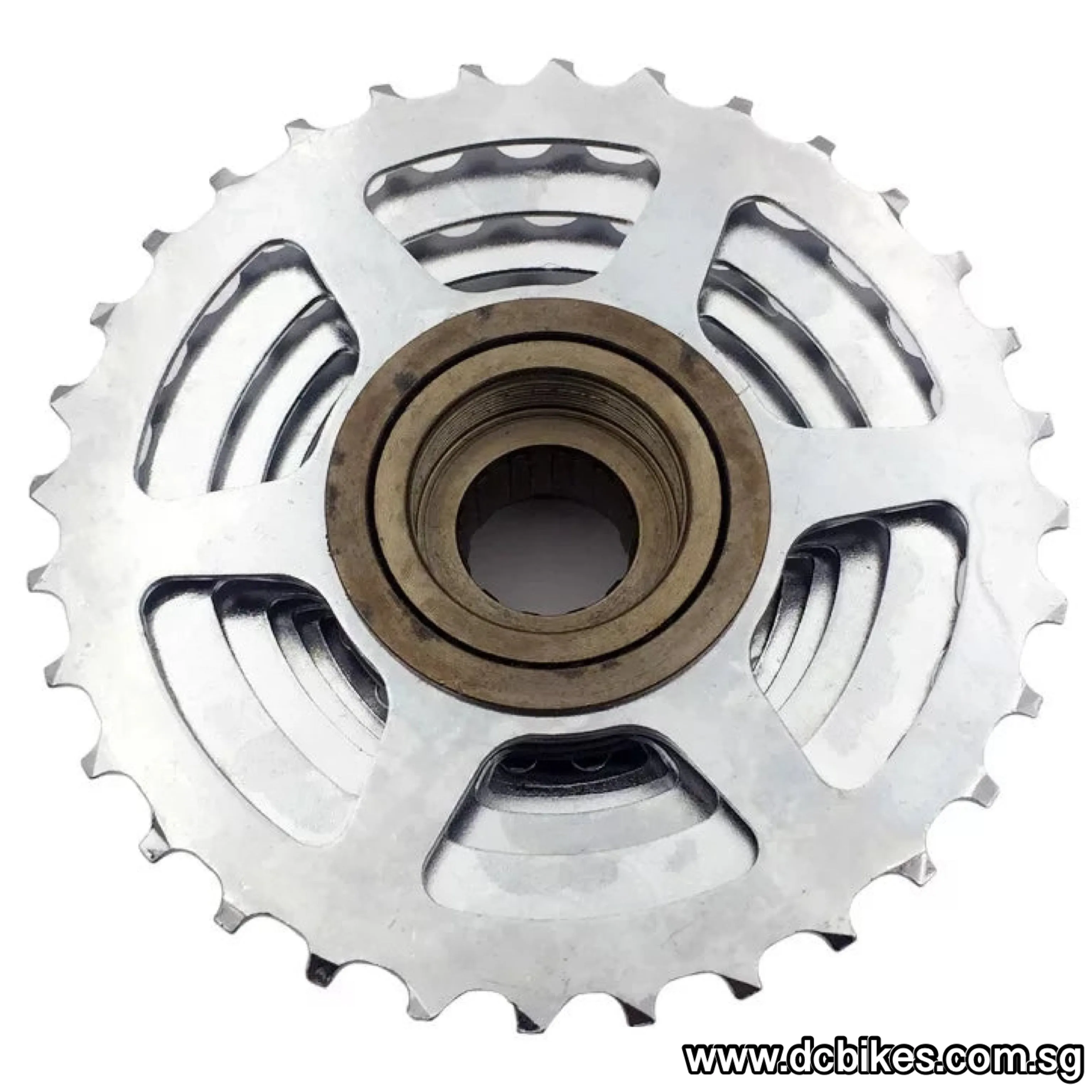 Silver 9 Speed 32T | 10 Speed 36T | 11 Speed 36T Bicycle Screw In Threaded Freewheel