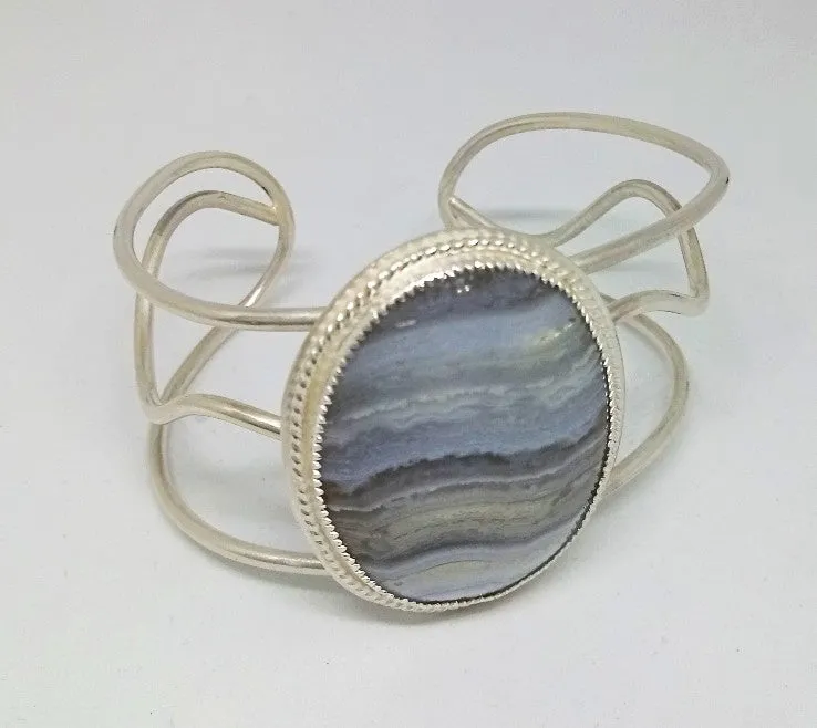 Silver Agate Bracelet (special order - sold out)