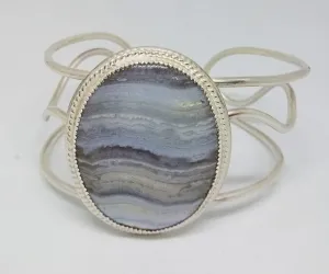 Silver Agate Bracelet (special order - sold out)