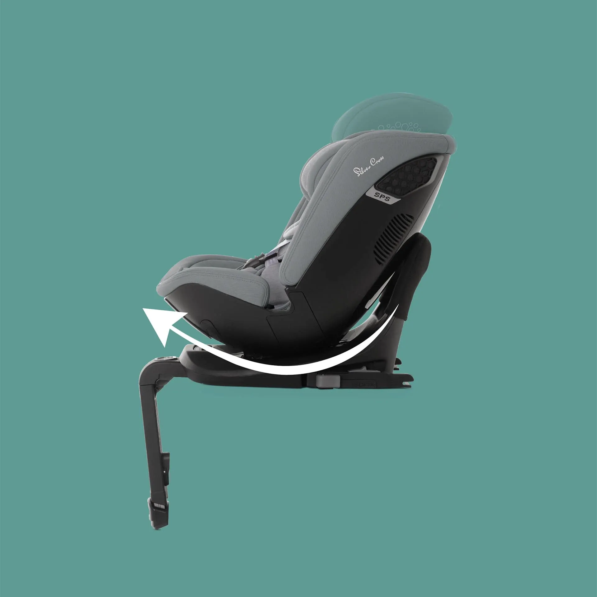 Silver Cross Motion 2 All-Size 360 Car Seat - Glacier