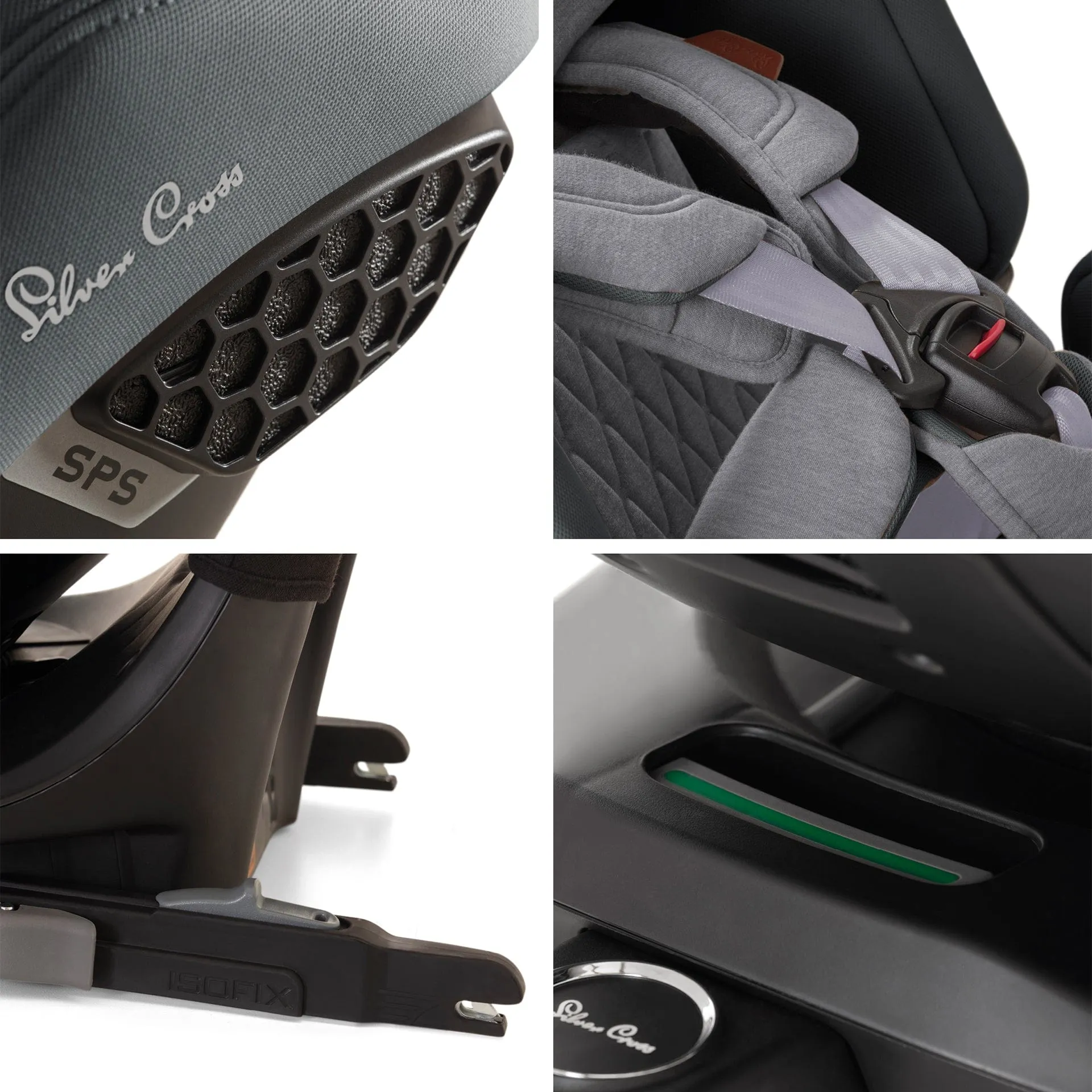 Silver Cross Motion 2 All-Size 360 Car Seat - Glacier