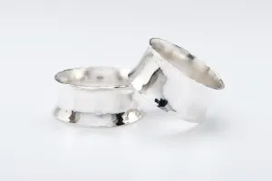 Silver Planished Napkin Ring