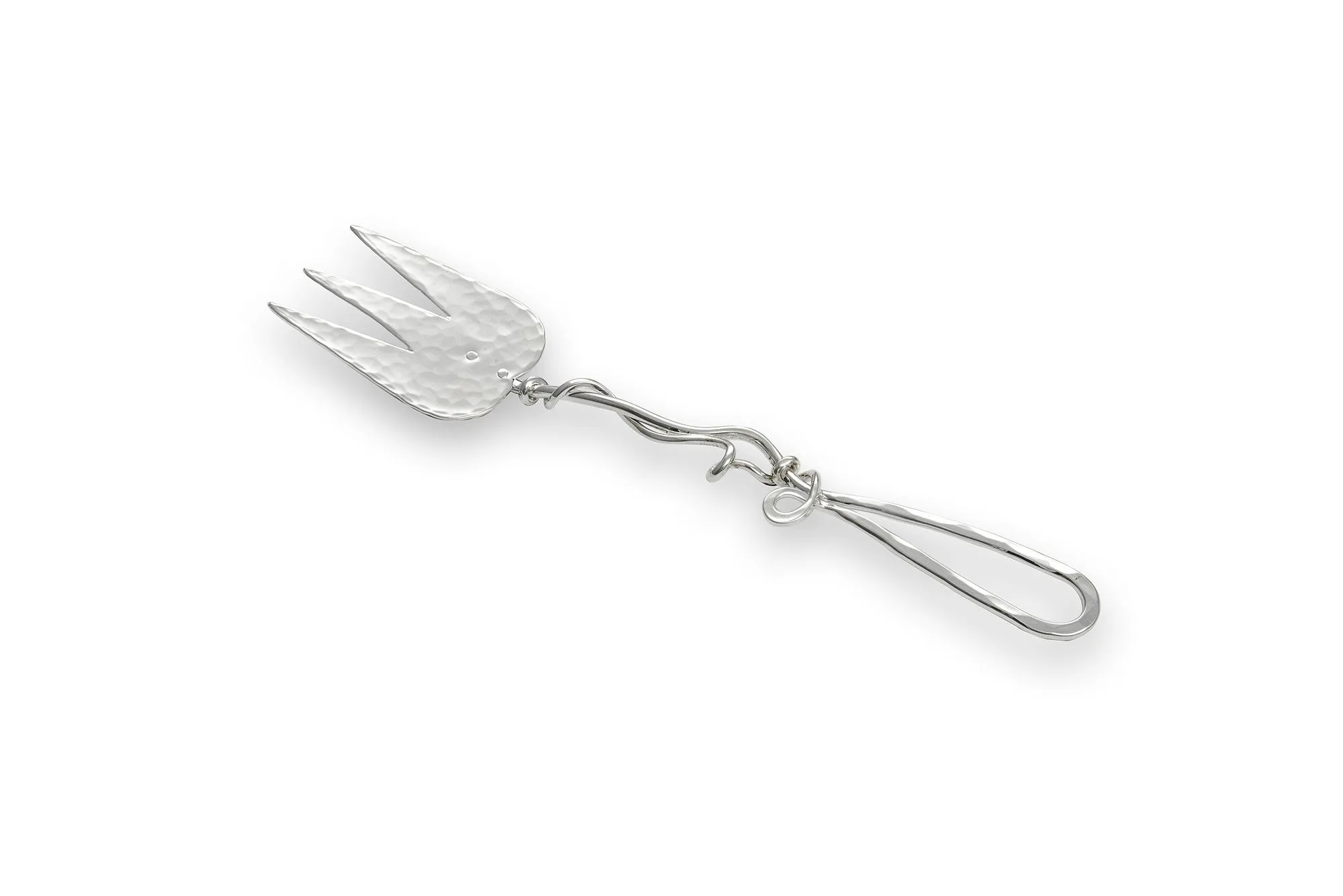 Silver Three Tine Meat Fork