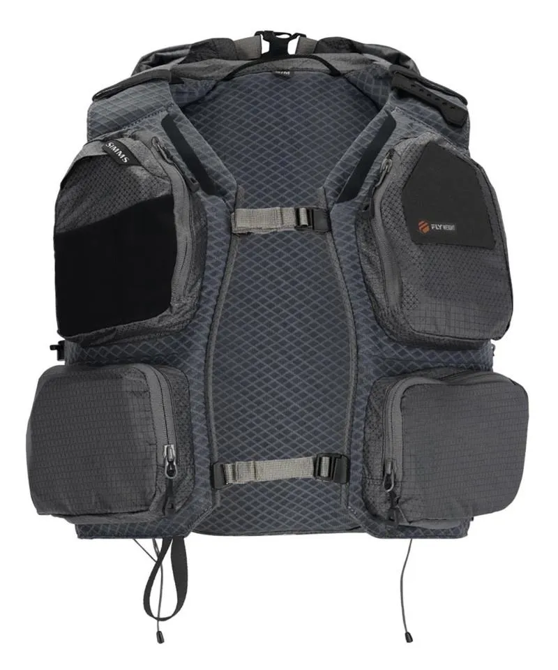 Simms Flyweight Vest Pack - Smoke