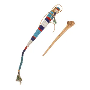 Sioux Bone Awl and Case
