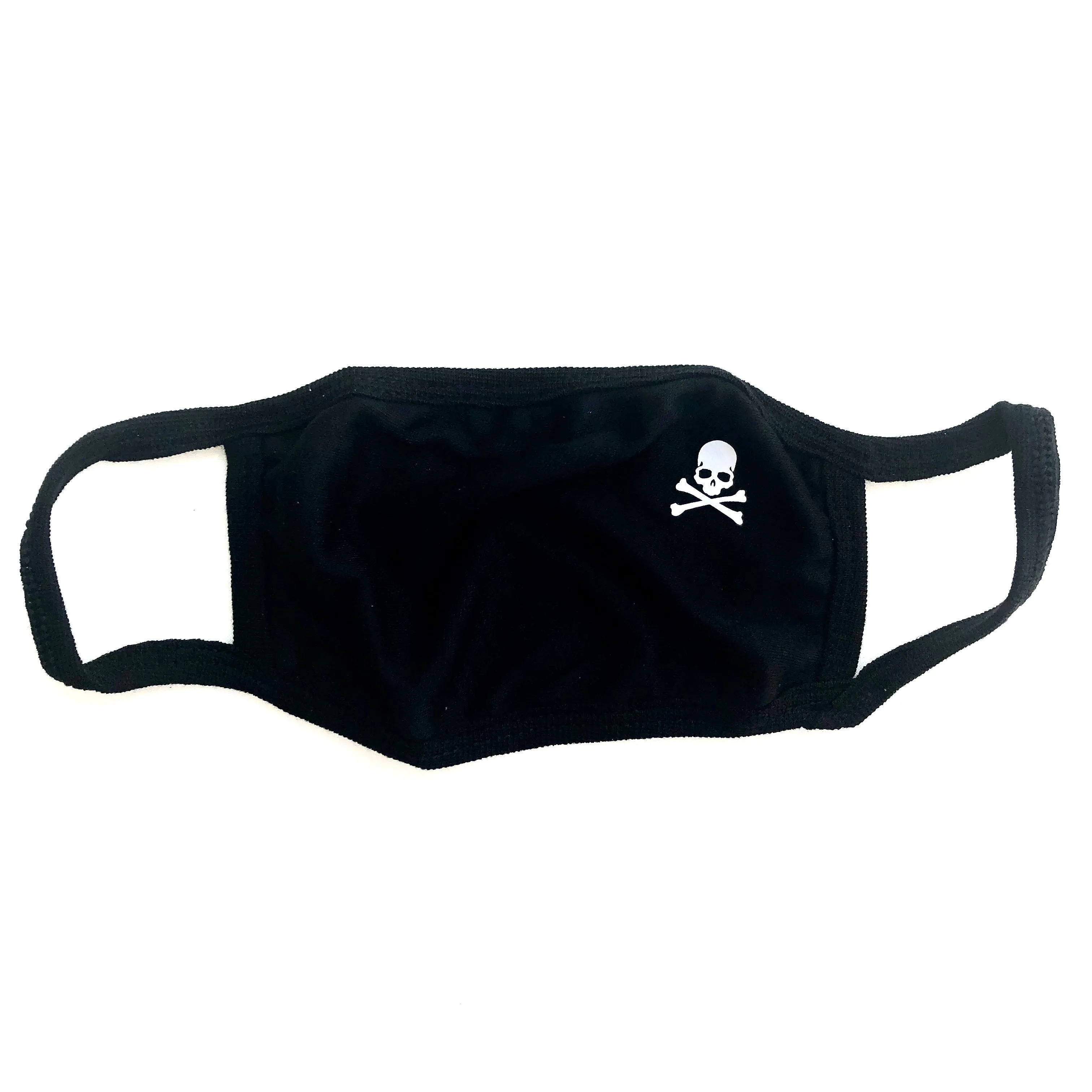 Skull Face Mask with Crossbones Design