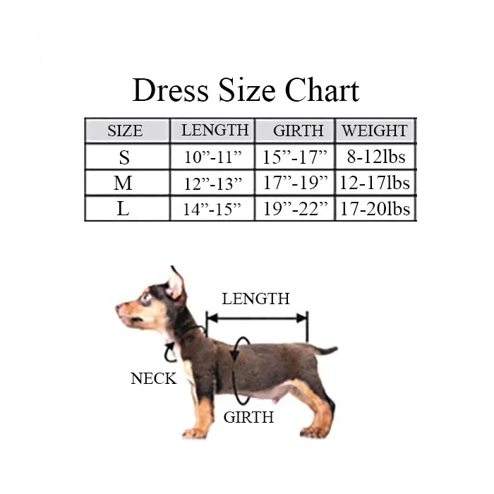 Sparkle Sequin Dog Dress in Red