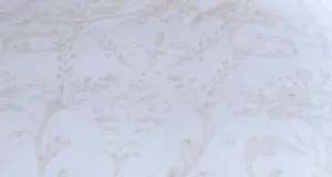 Stamattina 100% Cotton 118" Italian Percale By The Yard Aurora Natural Large romantic floral.