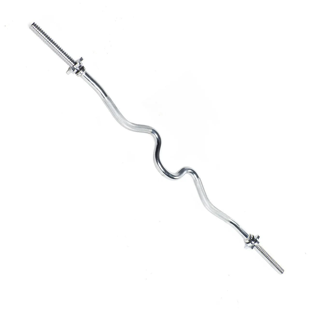 Standard 48" Threaded Solid Curl Bar
