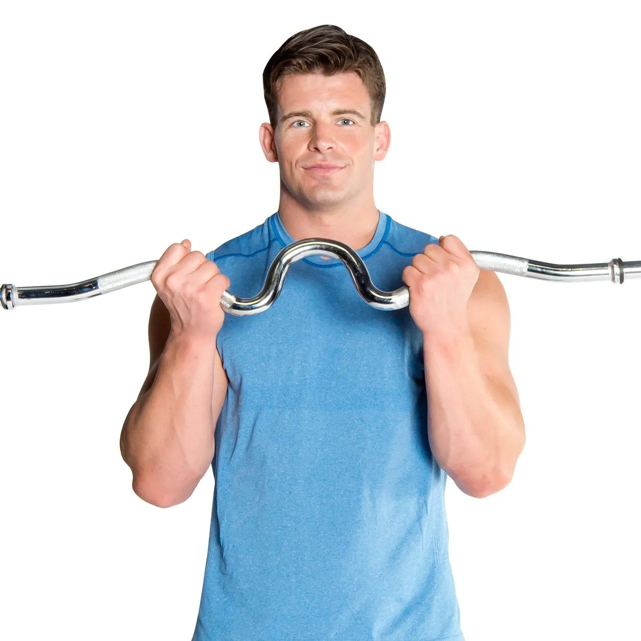 Standard 48" Threaded Solid Curl Bar