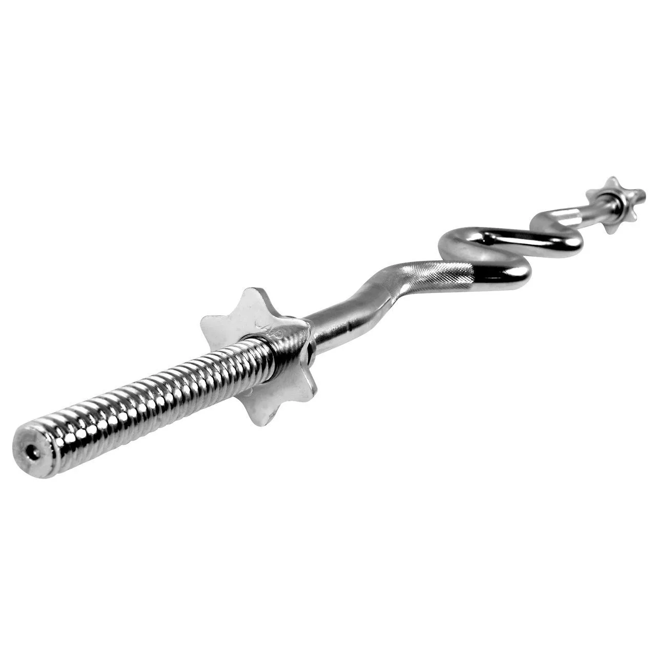 Standard 48" Threaded Solid Curl Bar