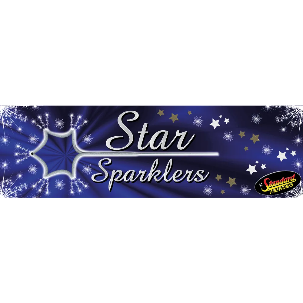 Star Shaped Sparklers