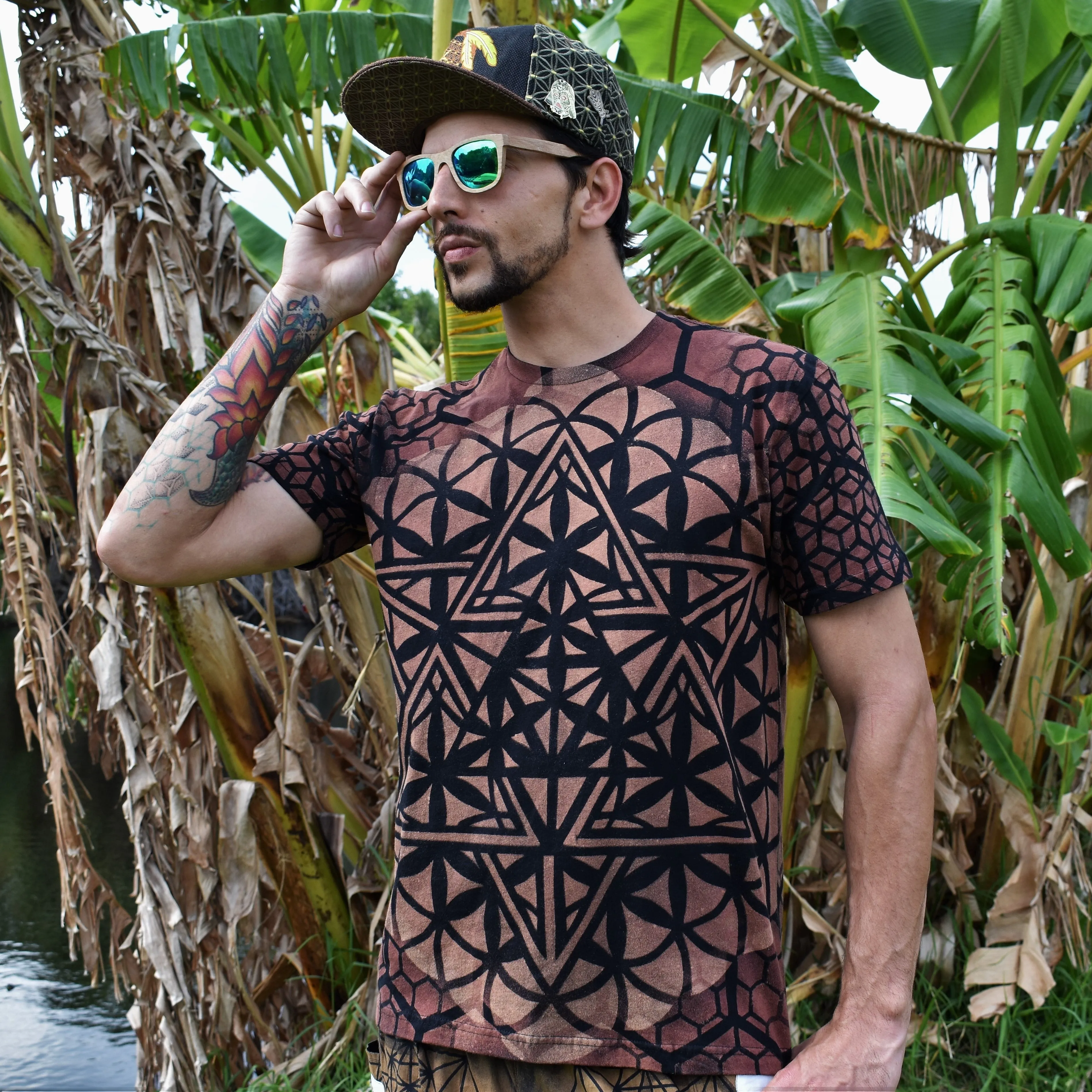 Starring Tetrahedron T-Shirt