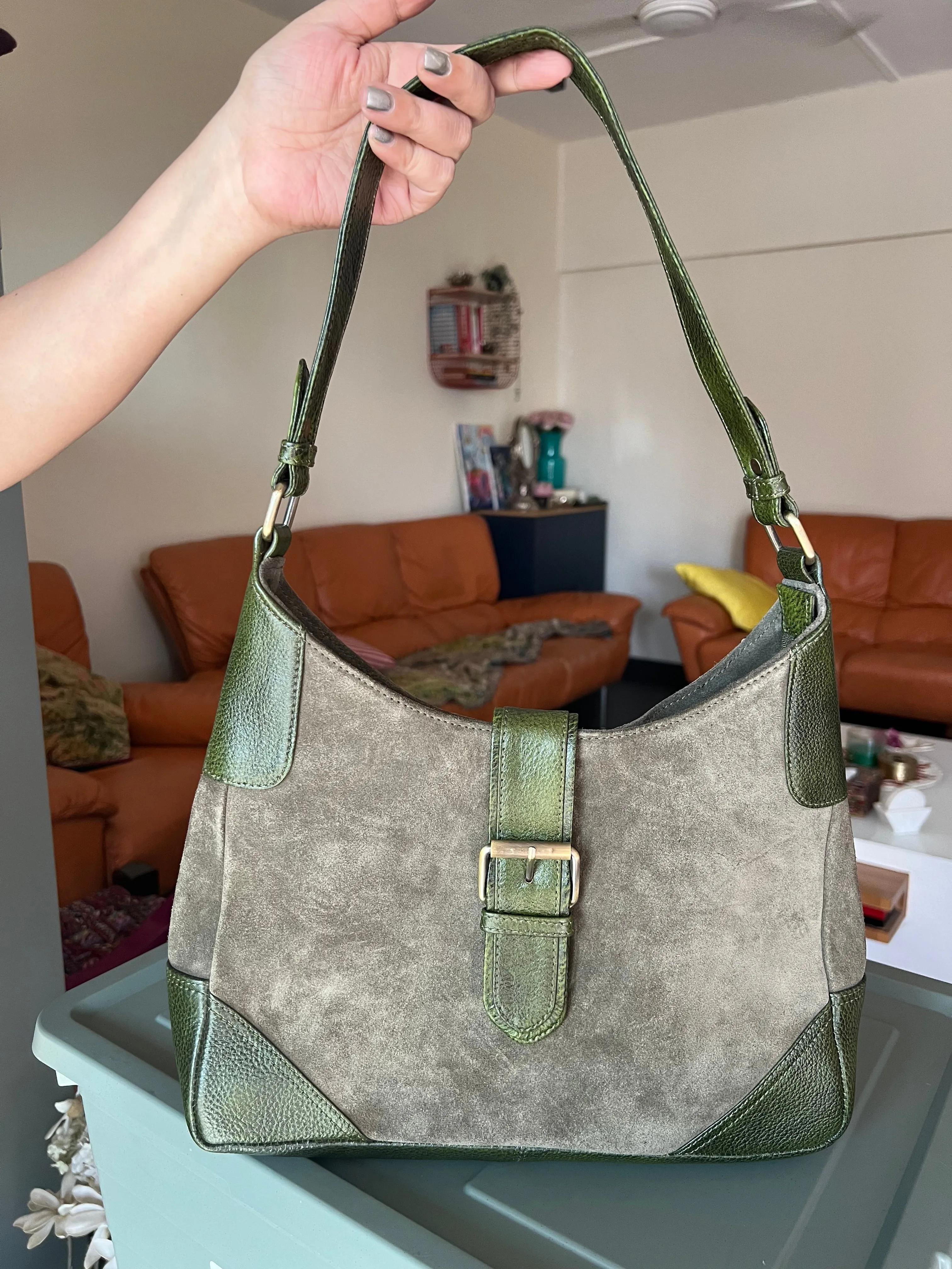 Suede Leather Bag