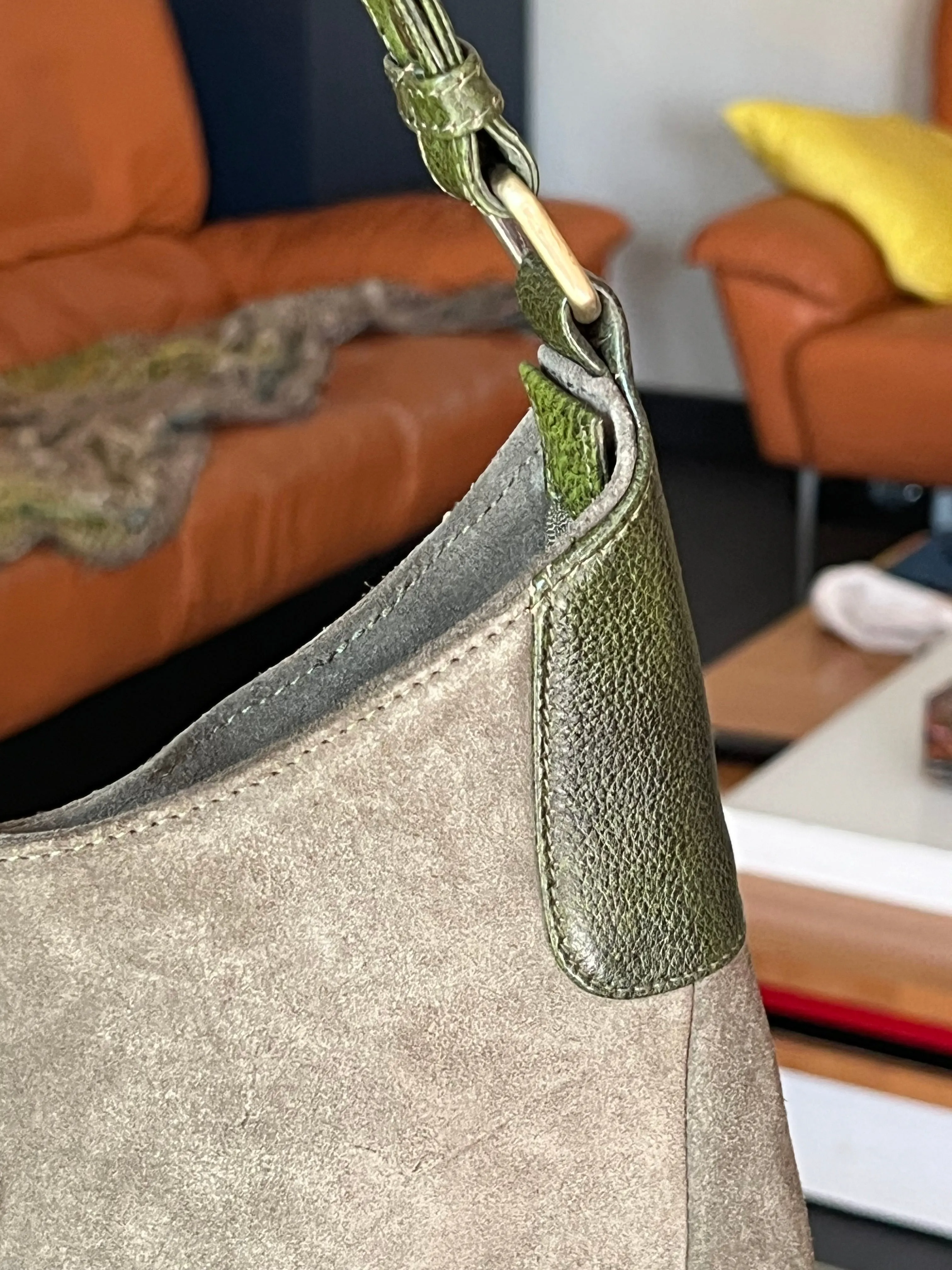 Suede Leather Bag
