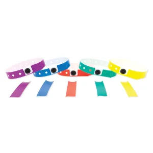 SuperBand® Plastic Wristbands 1/2" Variety Packs (500/Box)