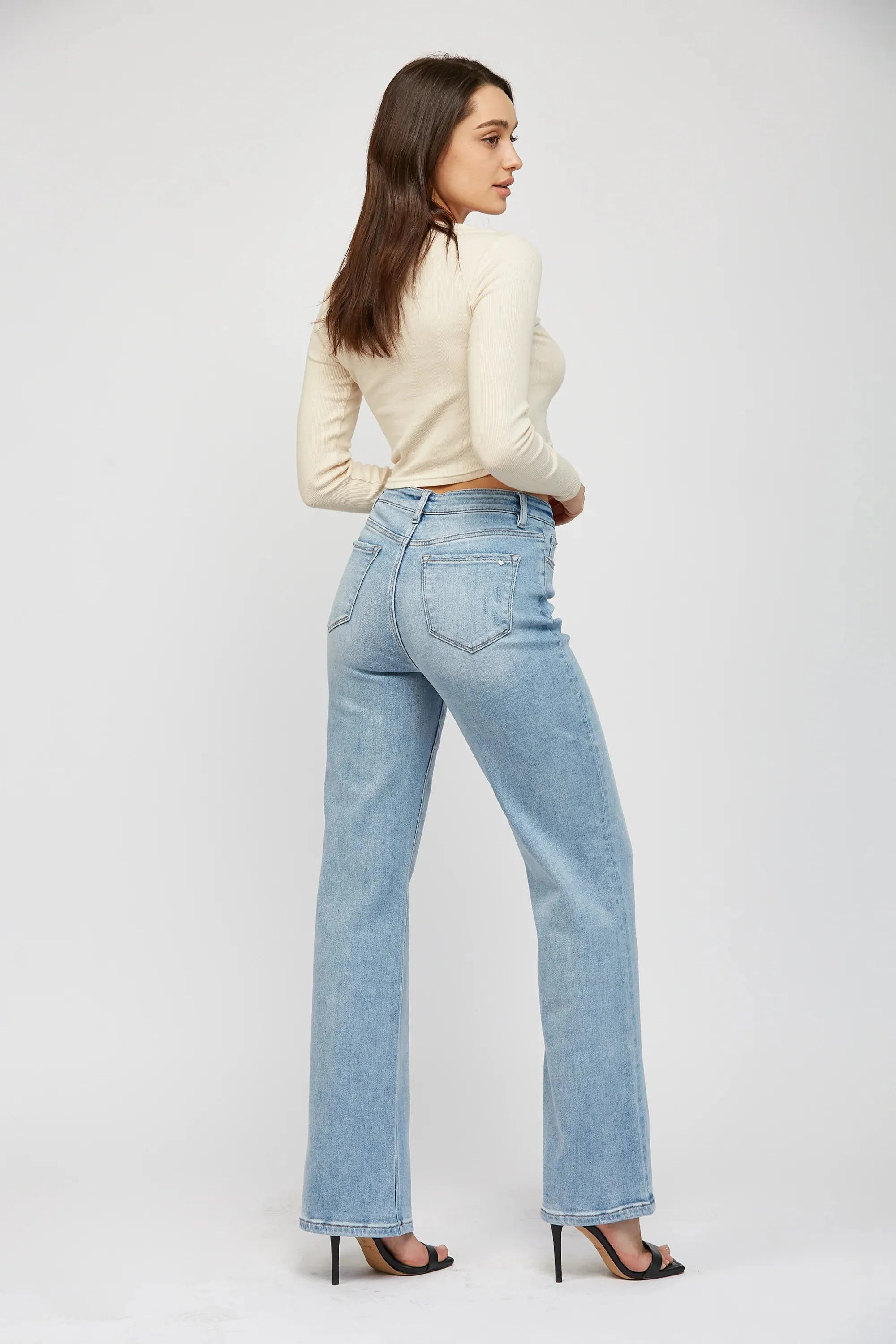 Sweet Escape Wide Leg Jeans